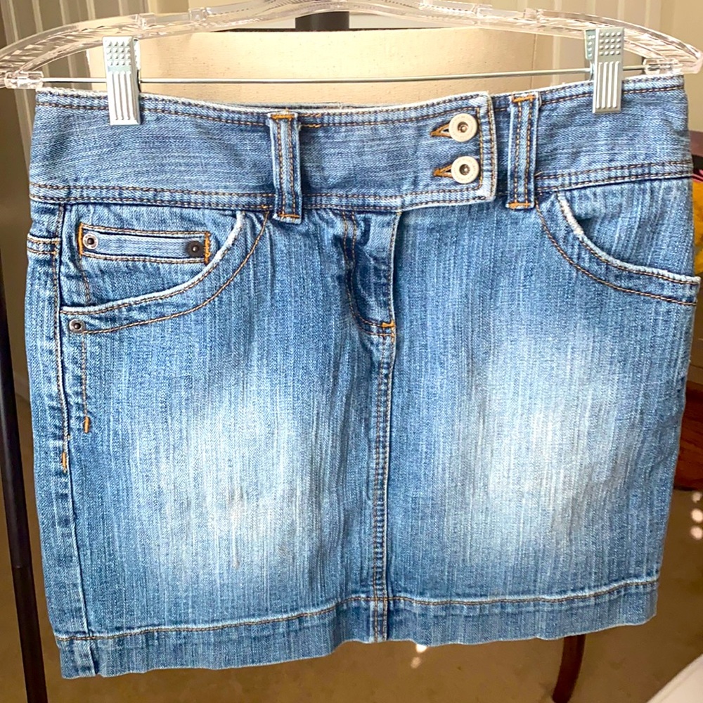 Ann Taylor denim skirt